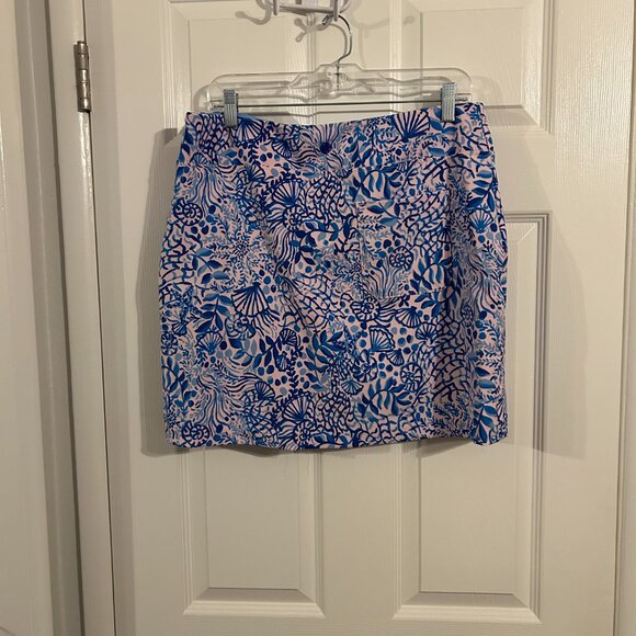 Lilly Pulitzer Monica Skort Sz 12 - Picture 9 of 10